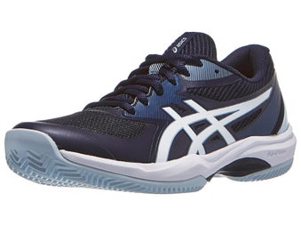 Zapatillas mujer Asics Gel Game FF Midnight/White TIERRA BATIDA