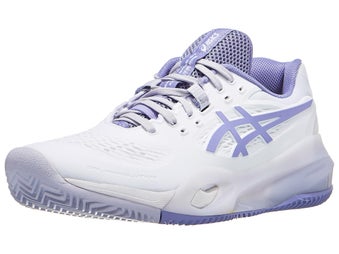 Asics Gel Resolution X Clay Wh/Bluebell Women's Shoes
