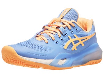 Asics Gel Resolution X PadelDamenschuh Stone/Orange 