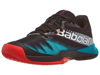 Babolat Jet Premura 2 Padel Kinderschuh Schwarz/Rot