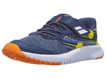 Babolat Pulsion AC Velcro Blue/Yellow Junior Shoes