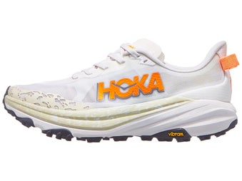 HOKA Speedgoat 6 Herren Laufschuhe Weiß/Tangerine