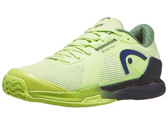 HEAD Sprint Pro 4.0 AC Lime/Navy Men's Shoes