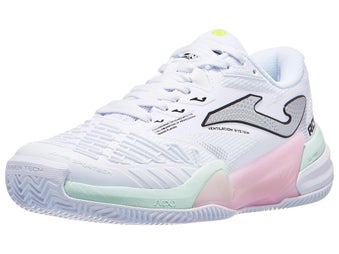 Zapatillas mujer Joma Roland White/Pink TIERRA BATIDA