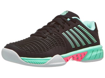 Zapatillas mujer K-Swiss Express Light 3 Blk/Mint/Pink MOQUETA
