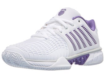 Zapatillas mujer K-Swiss Express Light 3 White/Purple TIERRA BATIDA