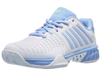 Zapatillas mujer K-Swiss Express Light 3 White/Blue TIERRA BATIDA