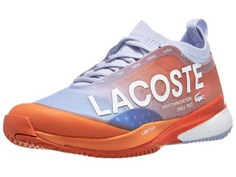 Zapatillas hombre Lacoste AG-LT 25 Lite Lt Blue/Orange TIERRA BATIDA