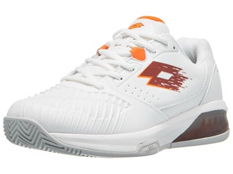 Zapatillas hombre Lotto Raptor Hyperpulse 300 White/Red TIERRA BATIDA