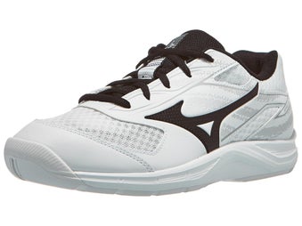 Chaussures Homme Mizuno Break Shot 5 White/Black - MOQUETTE