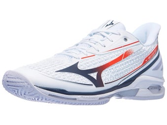 Mizuno Wave Exceed Tour 7 AC White/Blue/Orange Men Shoe