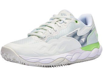 Zapatillas mujer Mizuno Wave Enforce Court Green/White TIERRA BATIDA
