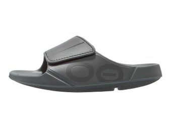 Oofos OOahh Sport Flex Unisex Slide Slate