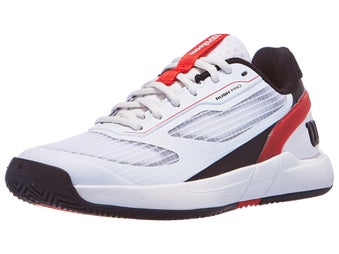 Wilson Rush Pro 5 JR White/Red/Black Junior Shoe