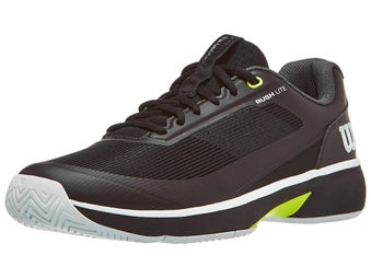 Zapatillas hombre Wilson Rush Lite 5 Black/Yellow MULTIPISTA
