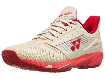Zapatillas mujer Yonex Ad-Accel Beis/Rojo MULTIPISTA