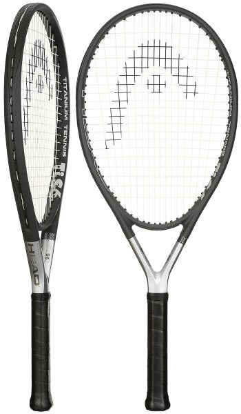 Raquette Tennis HEAD Ti Titanium - Tête 110 Pouces - Longueur 68.5cm - Poids 275g - Avec Housse Et 3 Balles