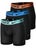 Nike Herren Elite Breathe Trunk 3er-Pack Schwarz/Blau/Gelb 