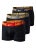 Nike Men's Elite Breathe 3-Pack Trunk - Black