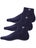Calcetines bajos Tecnifibre - Pack de 3 (Azul Marino)