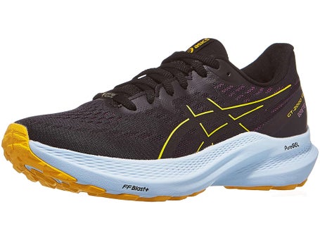 ASICS GT 2000 12 GTX\Womens Shoes\Black/Saffron