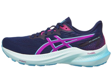 ASICS GT 2000 12\Womens Shoes\Blue Expanse/Bold Magent