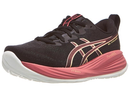 ASICS Gel Cumulus 27\Womens Shoes\Black/Orange Glow