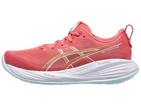 ASICS Gel Cumulus 27\Womens Shoes\Dark Pink Clay/Cream