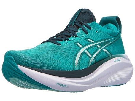 Chaussures Homme ASICS Gel Nimbus 27 Wave Teal Saxon Green