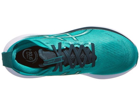Zapatillas hombre ASICS Gel Nimbus 27 Wave Teal Saxon Green