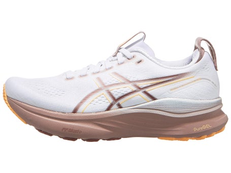 ASICS Gel Kayano 32 Damen Laufschuhe White Orange Glow