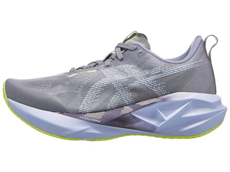 ASICS Novablast 5\Womens Shoes\Gravel/Blue Fade