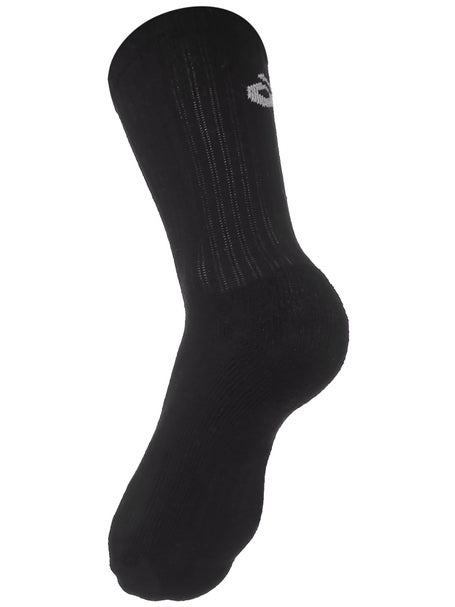 Asics Tennis 6 Pack Crew Sock Black