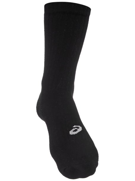 Asics Tennis 6 Pack Crew Sock Black