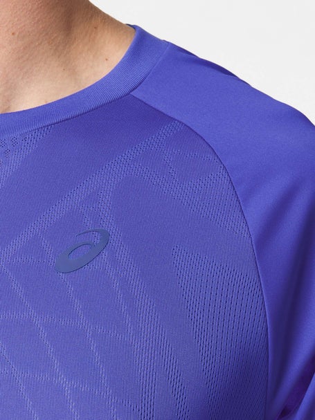 Asics Mens New York Match Actibreeze Crew Royal