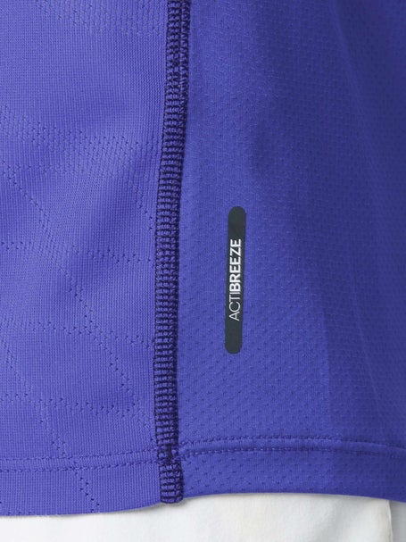 Asics Mens New York Match Actibreeze Crew Royal