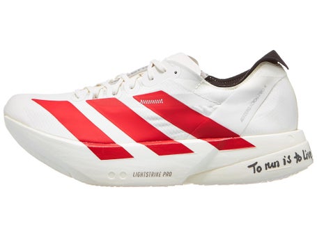 adidas Adizero Adios Pro 4\Mens Shoes\White/Red/Black