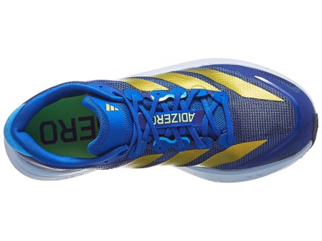 adidas adizero Boston 13\Mens Shoes\Blue/Gold/Blue