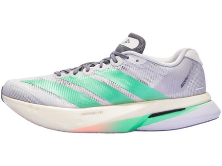 adidas adizero Boston 13\Womens Shoes\Grey/Mint/Coral