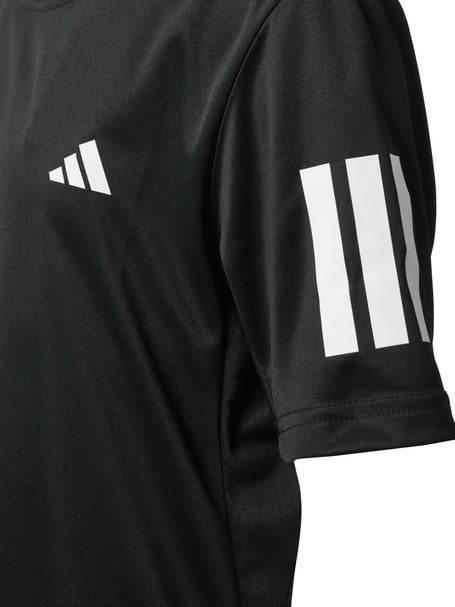 adidas Boys Core Club 3-Stripe Top