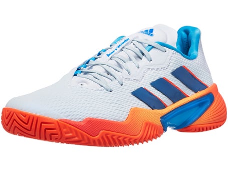 Zapatillas hombre adidas Barricade Gris/Azul/Naranja MULTIPISTA | Tennis Warehouse