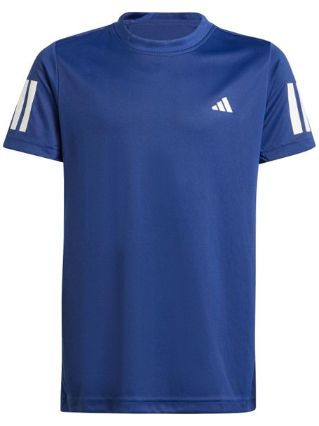 adidas Boys Spring Club 3-Stripe Top