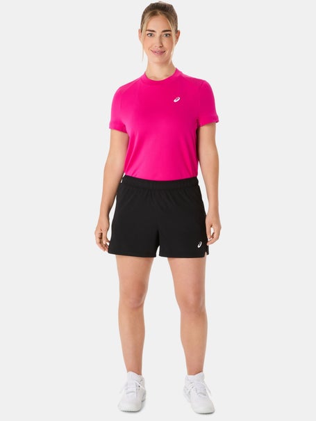 Asics Womens Court 2-in-1 Short Black