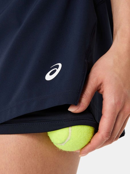 Pantalón corto mujer Asics Court 2 en 1 Azul Marino