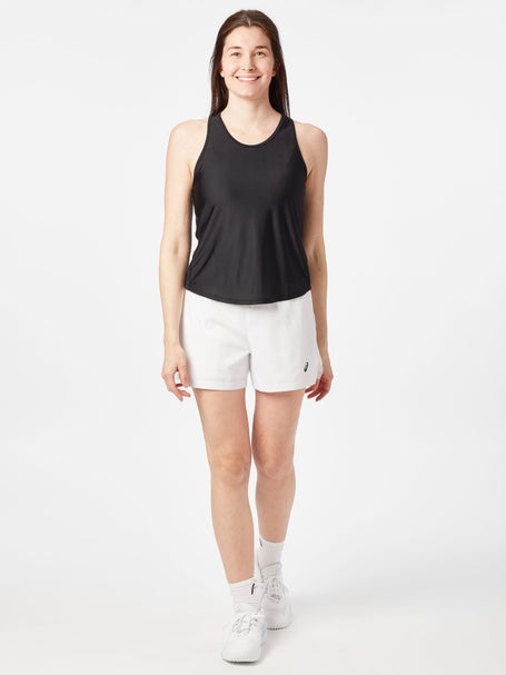 Asics Womens Court 2-in-1 Short White