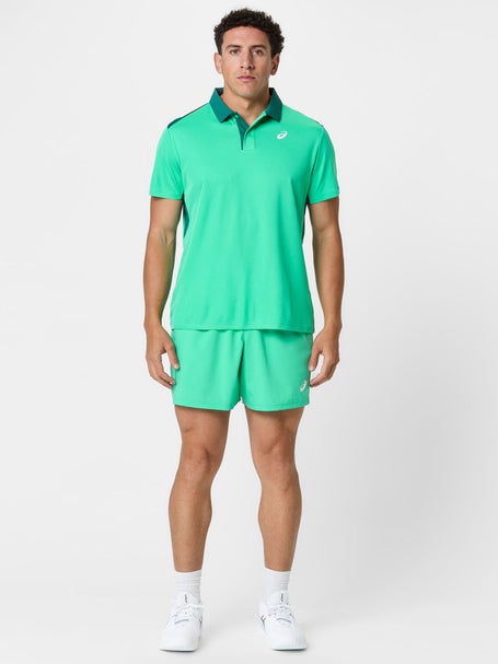 Asics Mens Court 7 Short Green
