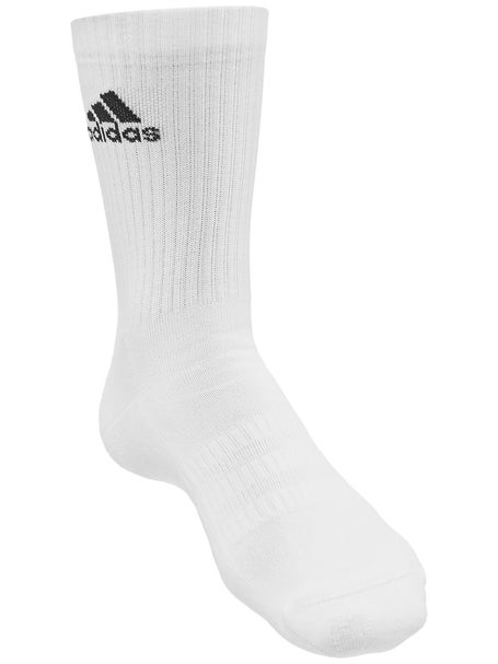 adidas Performance Cushioned Mid 3-Pack Socks White