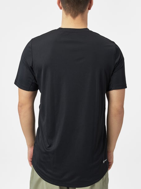 adidas Mens Core Club 3-Stripe Crew