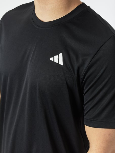 adidas Mens Core Club 3-Stripe Top