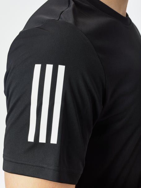 adidas Mens Core Club 3-Stripe Top